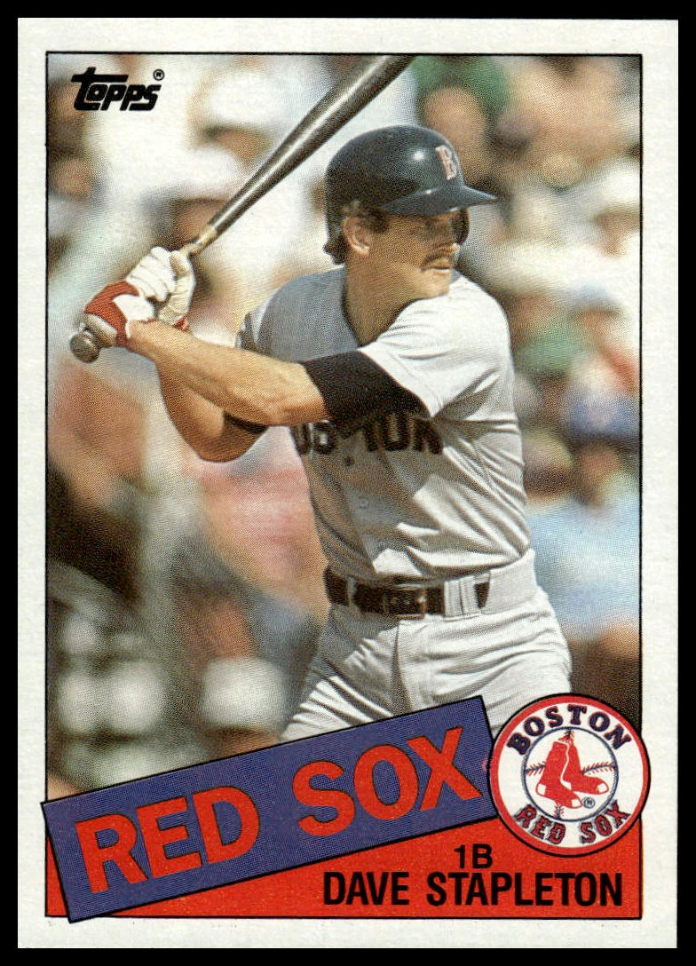 1985 Topps #322 Dave Stapleton