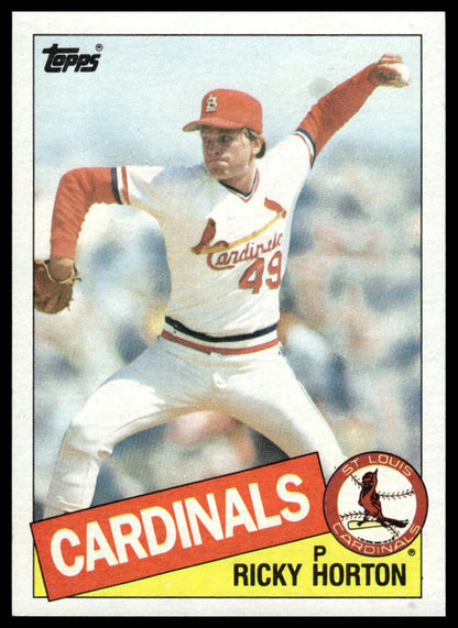1985 Topps #321 Ricky Horton