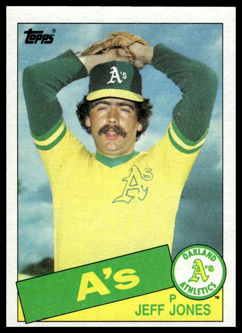 1985 Topps #319 Jeff Jones