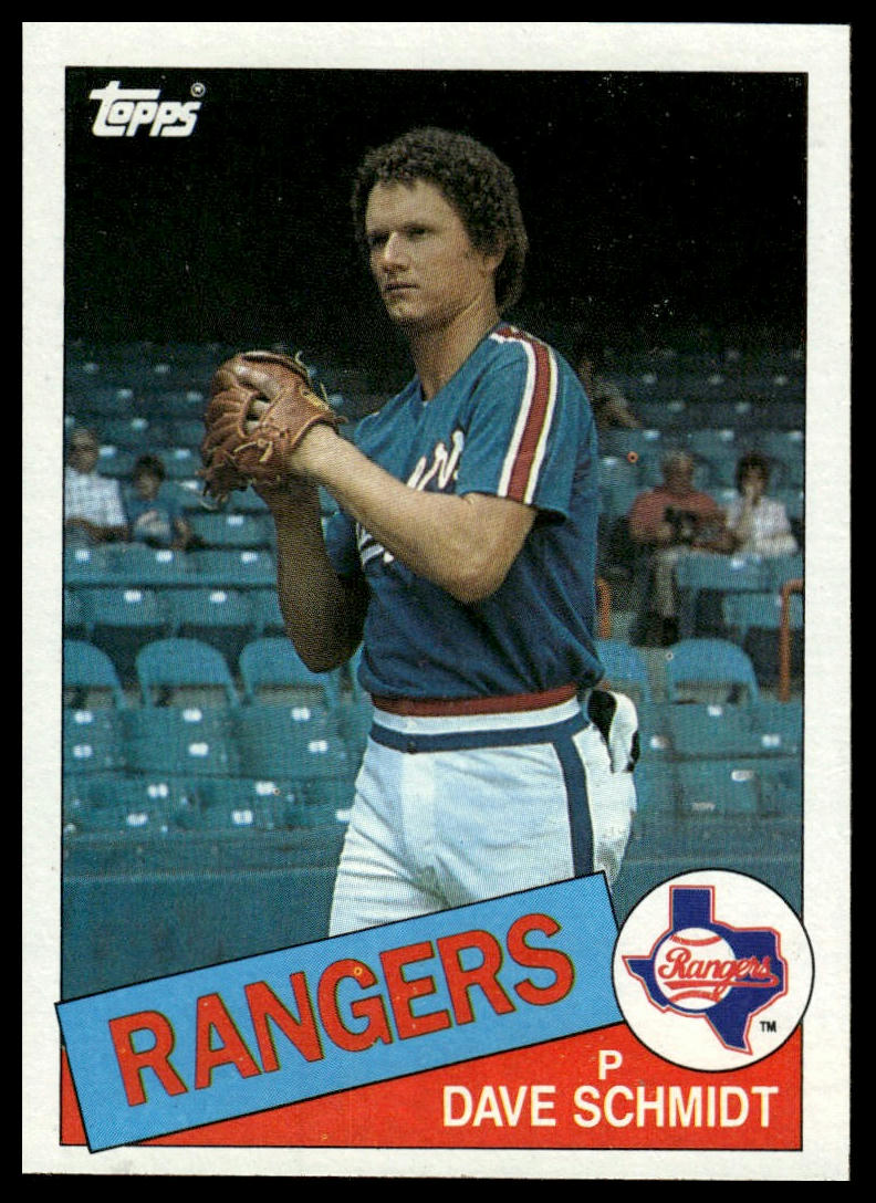 1985 Topps #313 Dave Schmidt