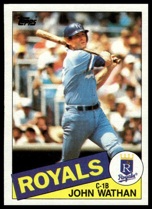 1985 Topps #308 John Wathan