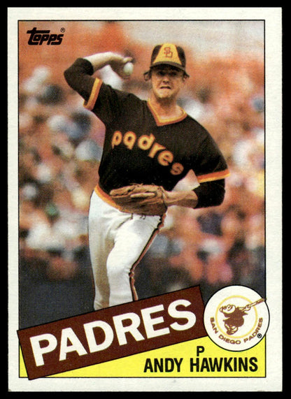 1985 Topps #299 Andy Hawkins