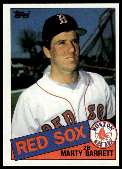 1985 Topps #298 Marty Barrett