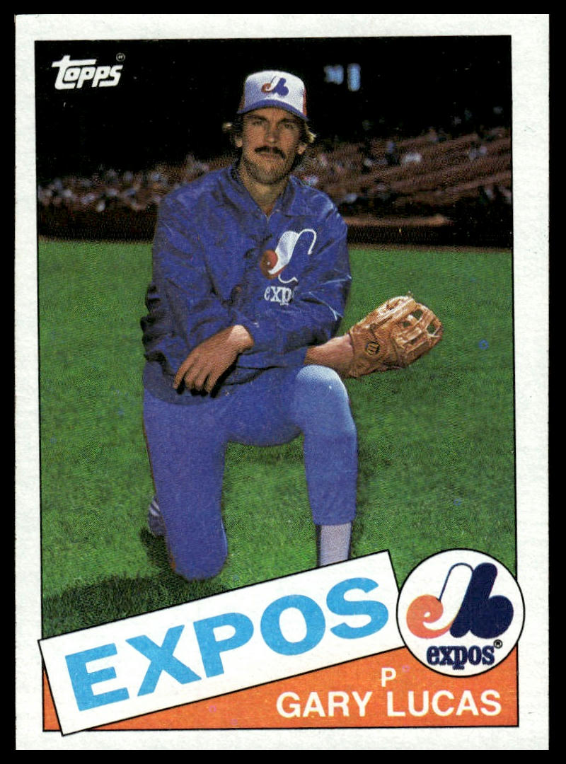 1985 Topps #297 Gary Lucas
