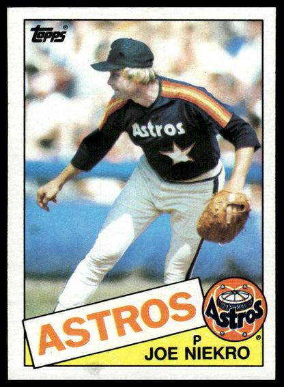 1985 Topps #295 Joe Niekro