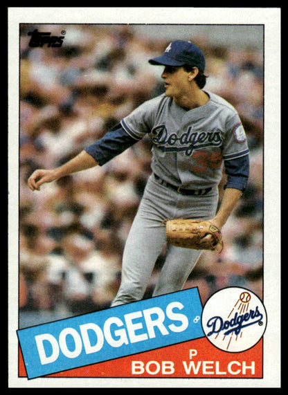 1985 Topps #291 Bob Welch