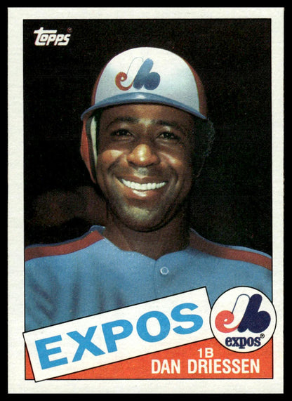 1985 Topps #285 Dan Driessen