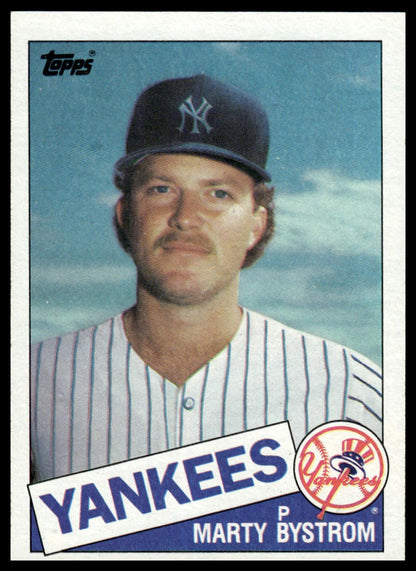 1985 Topps #284 Marty Bystrom