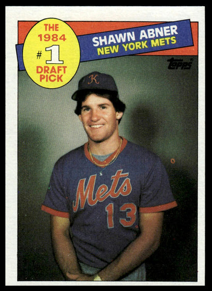 1985 Topps #282 Shawn Abner