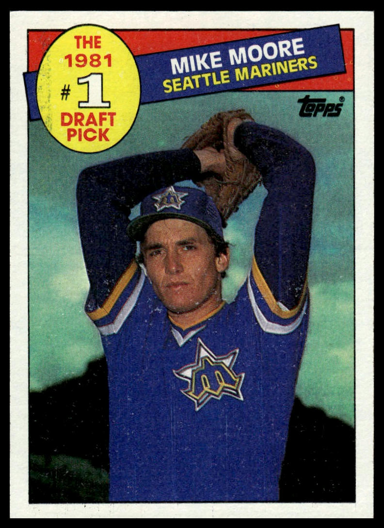 1985 Topps #279 Mike Moore