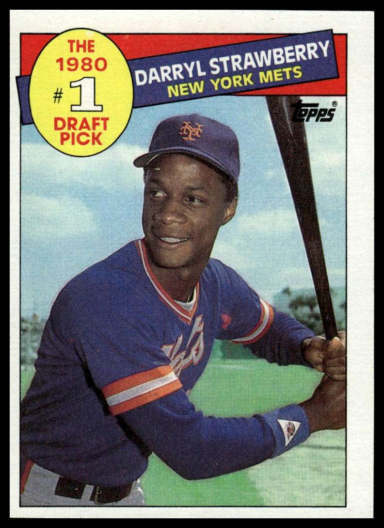 1985 Topps #278 Darryl Strawberry