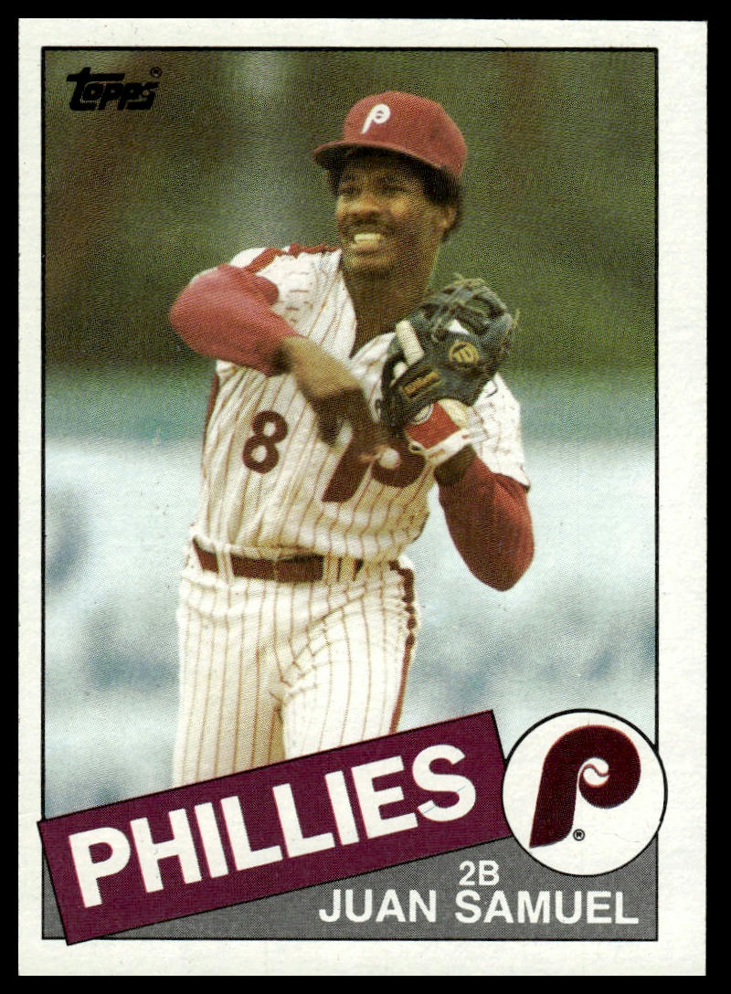 1985 Topps #265 Juan Samuel