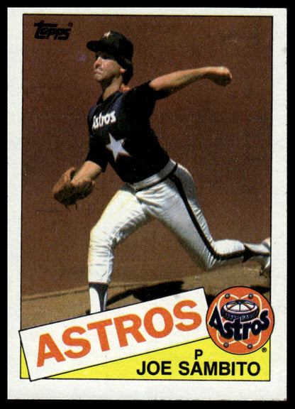 1985 Topps #264 Joe Sambito