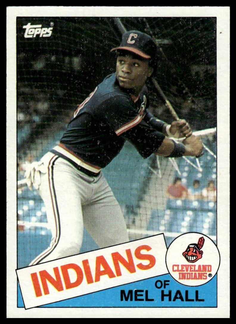 1985 Topps #263 Mel Hall