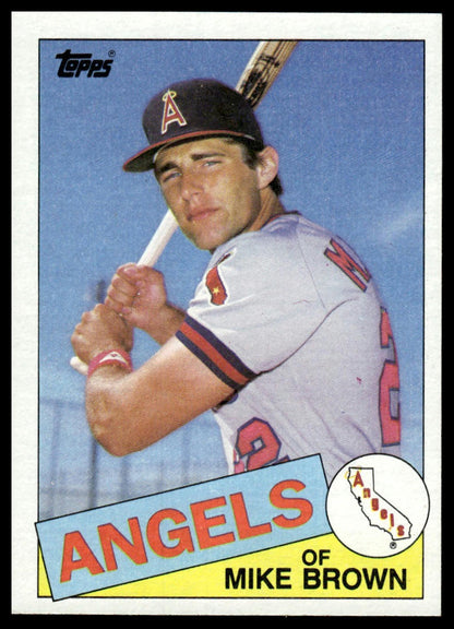 1985 Topps #258 Mike Brown