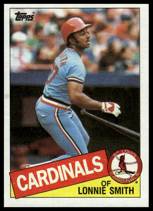 1985 Topps #255 Lonnie Smith