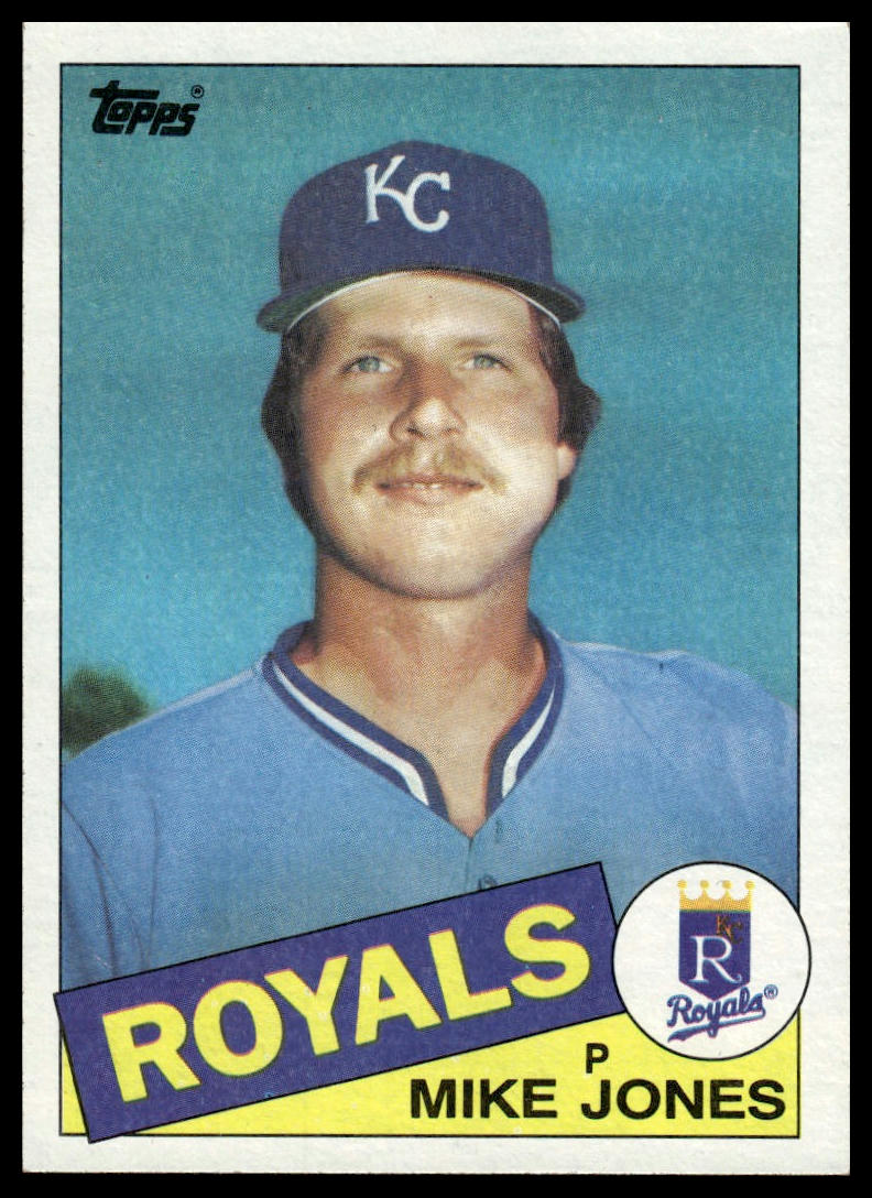1985 Topps #244 Mike Jones