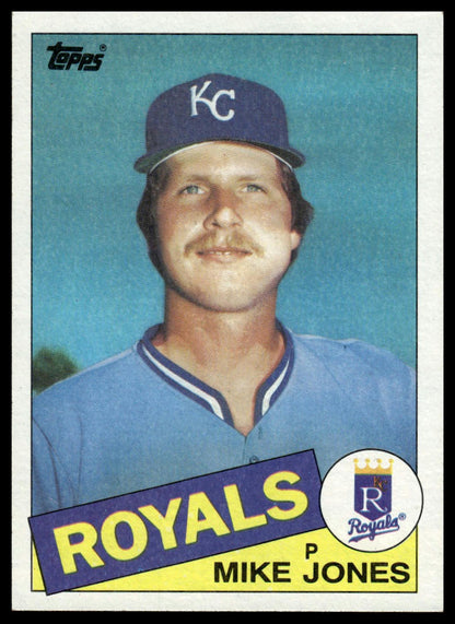 1985 Topps #244 Mike Jones