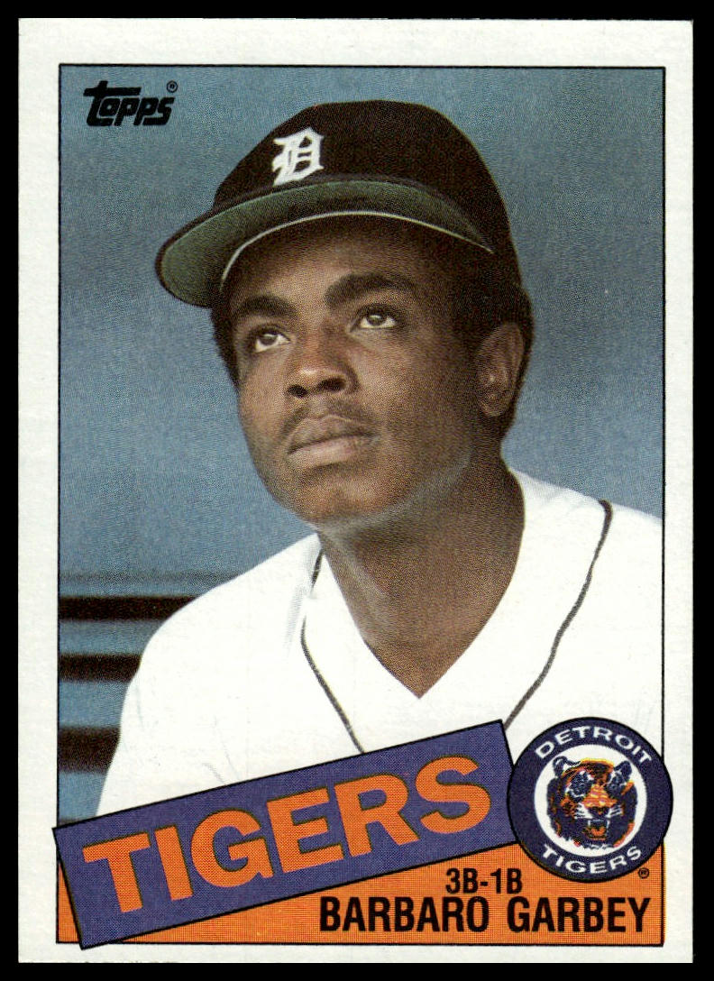 1985 Topps #243 Barbaro Garbey