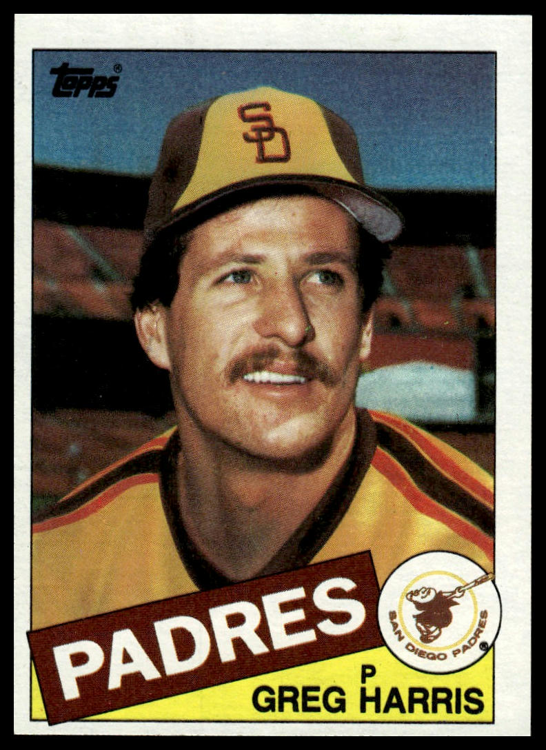 1985 Topps #242 Greg Harris
