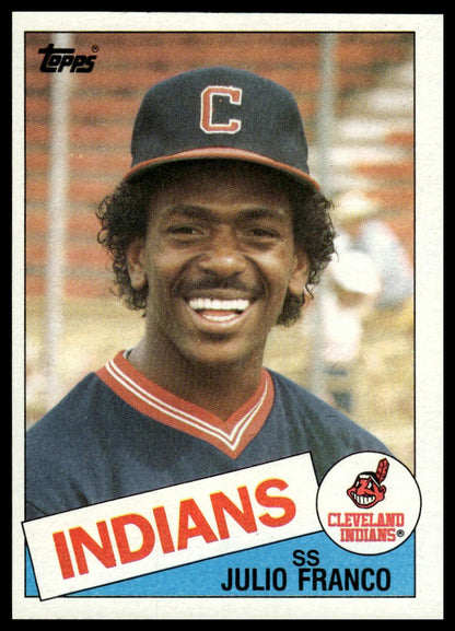 1985 Topps #237 Julio Franco