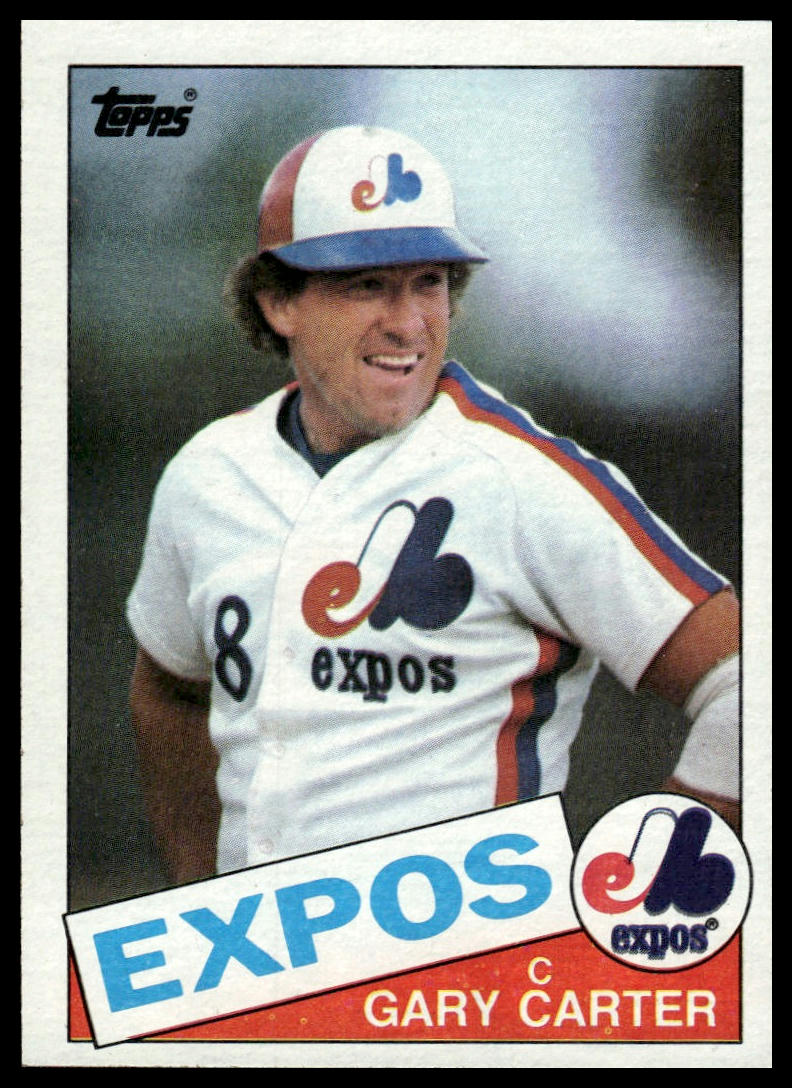 1985 Topps #230 Gary Carter