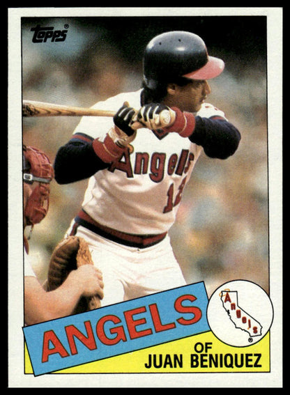 1985 Topps #226 Juan Beniquez