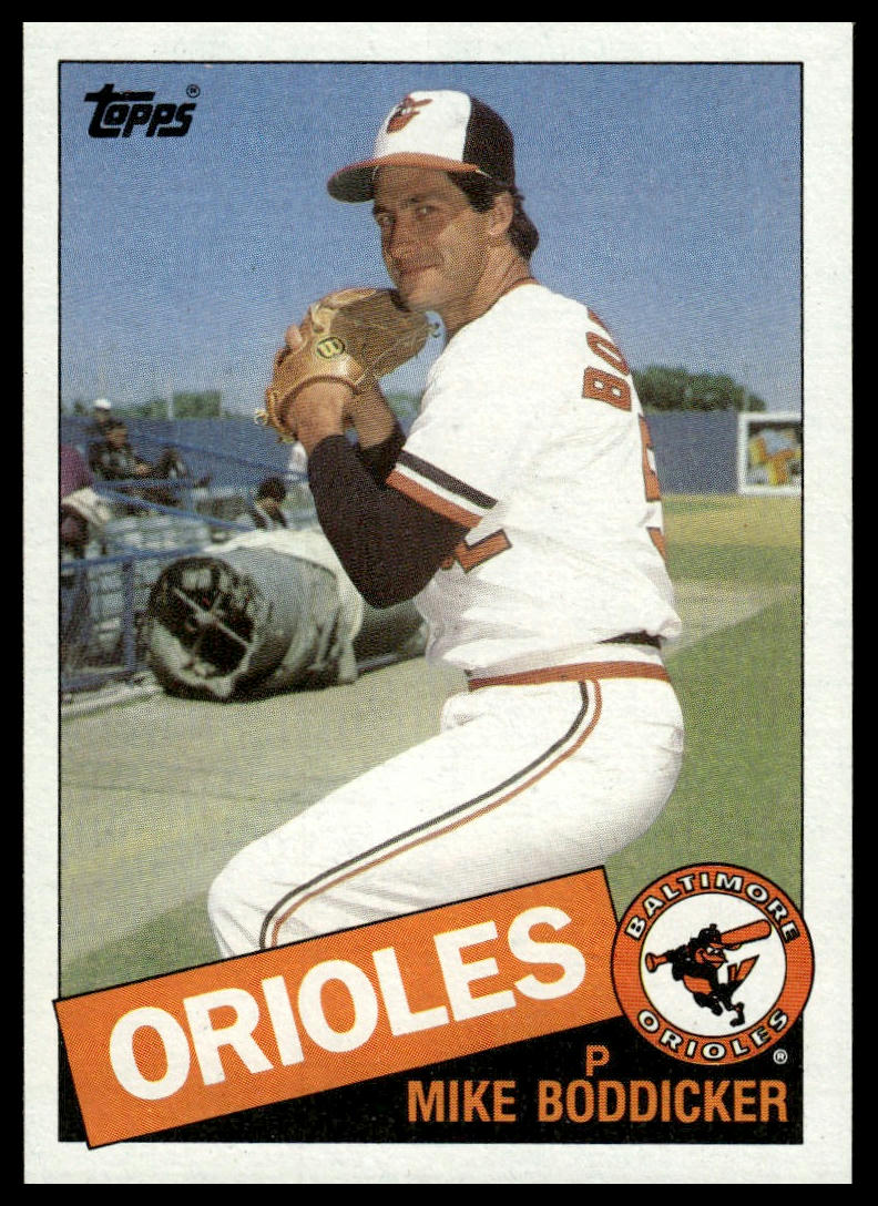 1985 Topps #225 Mike Boddicker