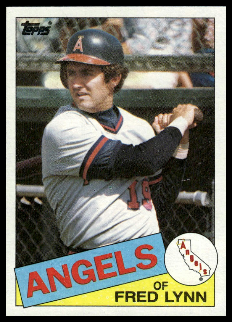 1985 Topps #220 Fred Lynn