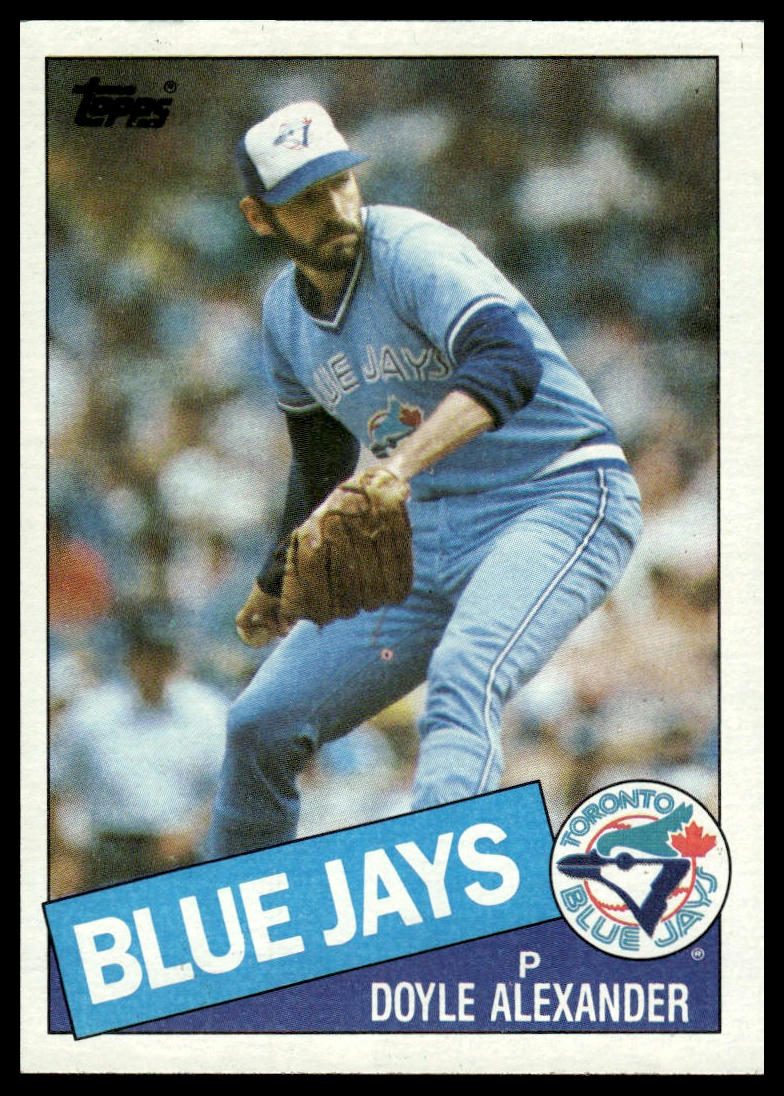 1985 Topps #218 Doyle Alexander