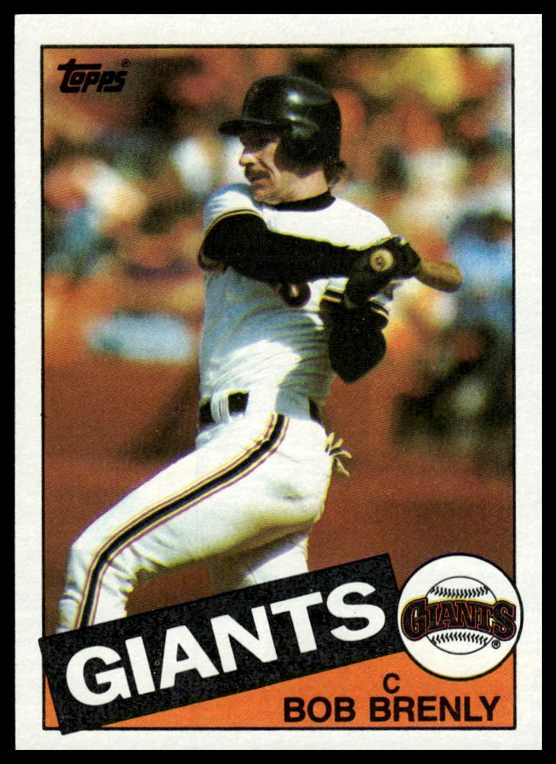 1985 Topps #215 Bob Brenly