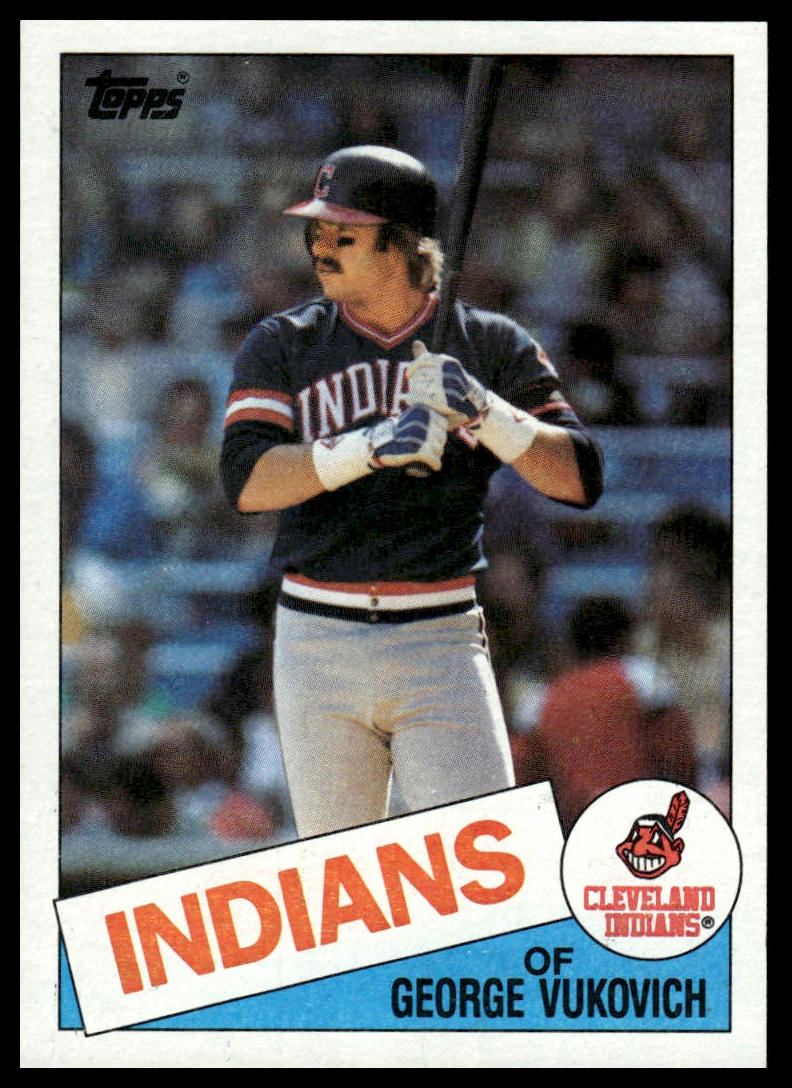 1985 Topps #212 George Vukovich