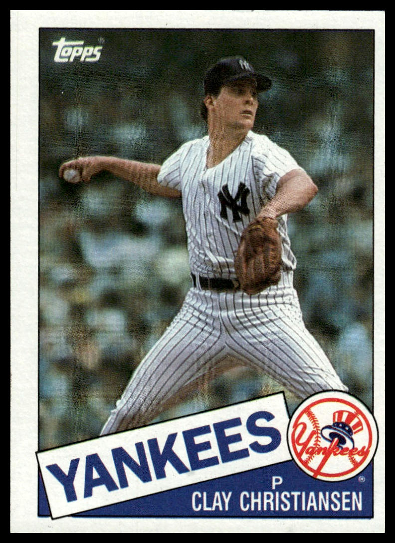 1985 Topps #211 Clay Christiansen