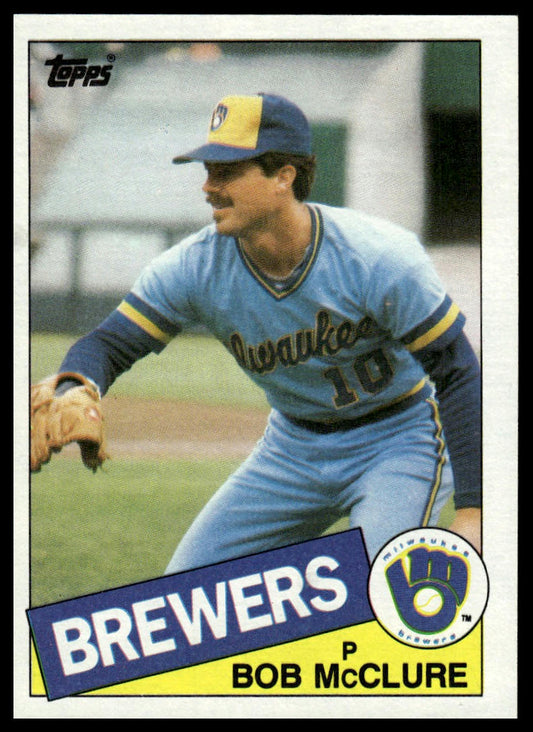 1985 Topps #203 Bob McClure