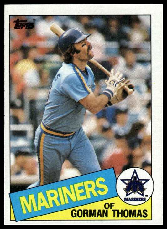 1985 Topps #202 Gorman Thomas