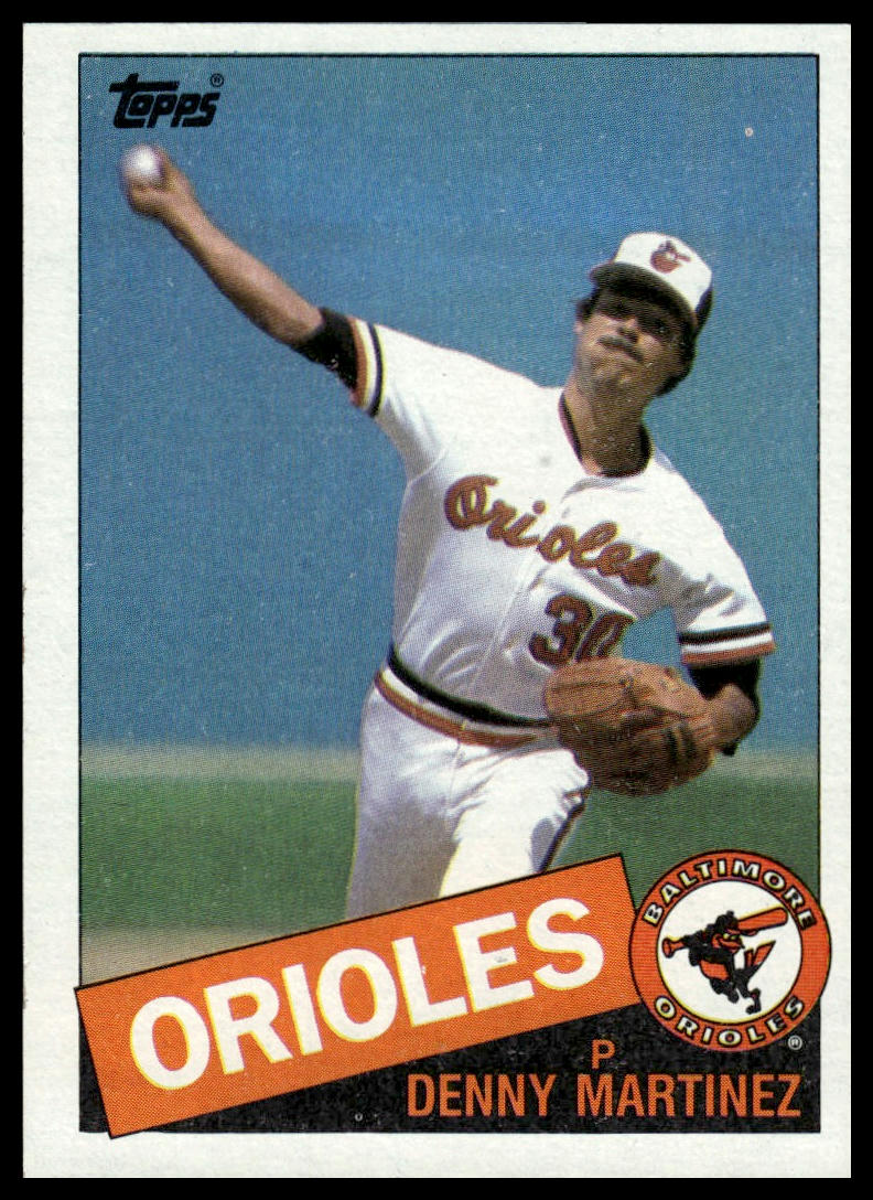 1985 Topps #199 Denny Martinez