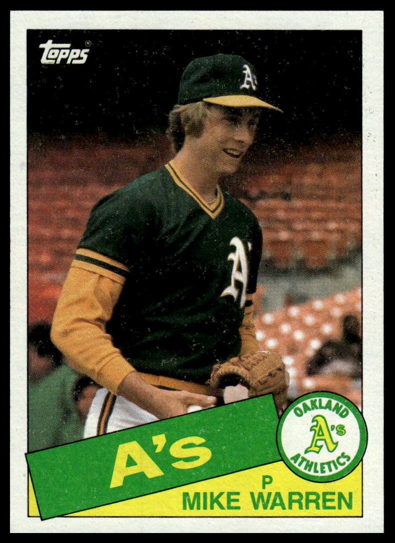 1985 Topps #197 Mike Warren