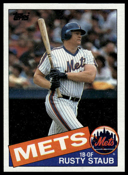 1985 Topps #190 Rusty Staub