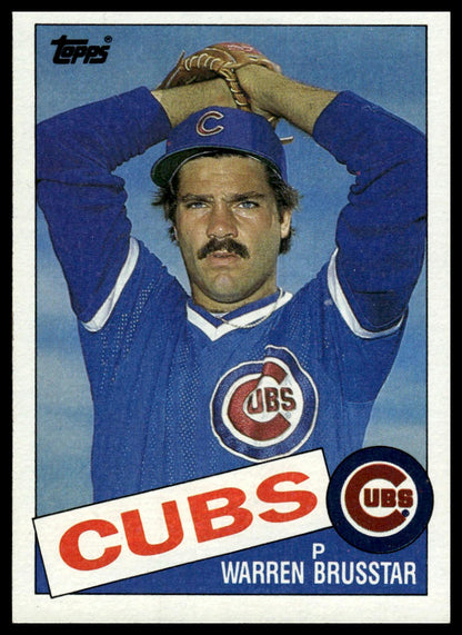 1985 Topps #189 Warren Brusstar
