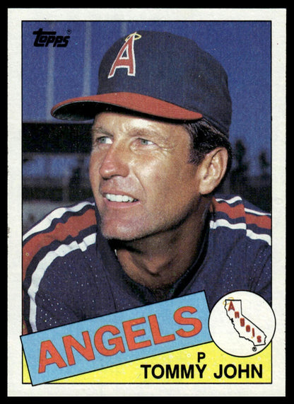 1985 Topps #179 Tommy John