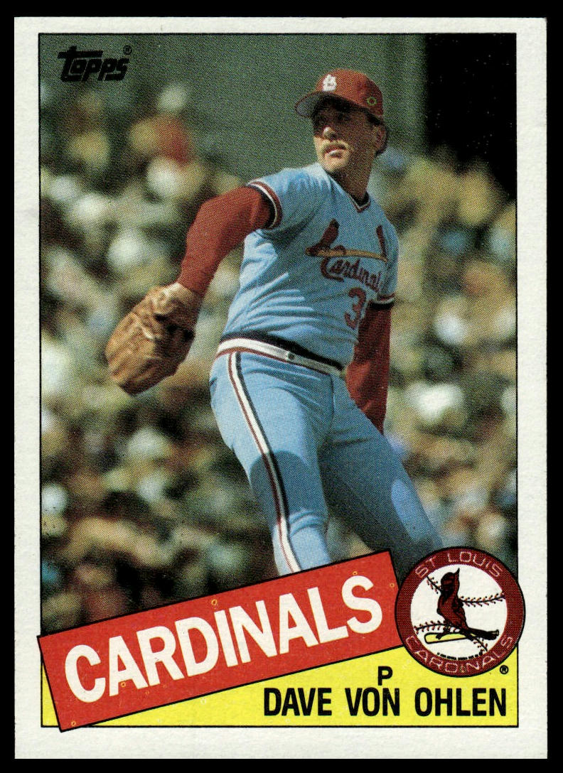 1985 Topps #177 Dave Von Ohlen