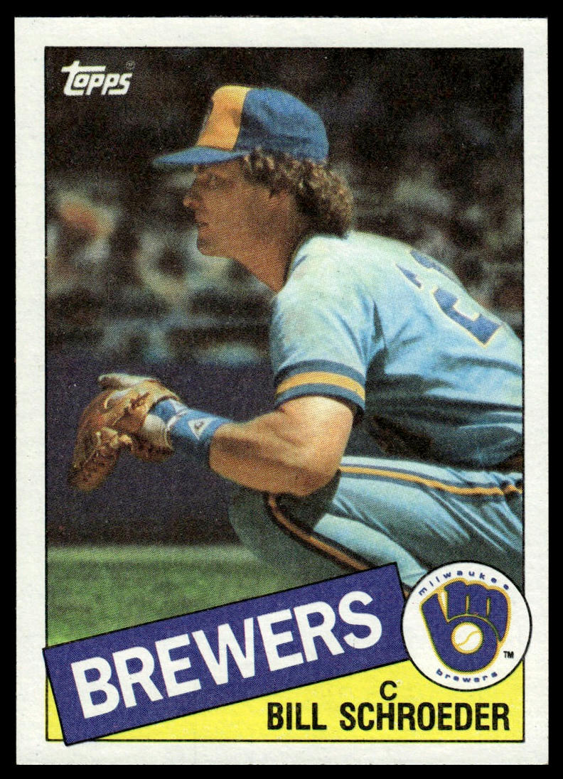 1985 Topps #176 Bill Schroeder
