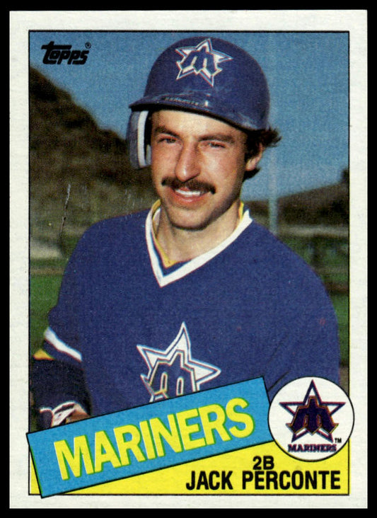 1985 Topps #172 Jack Perconte