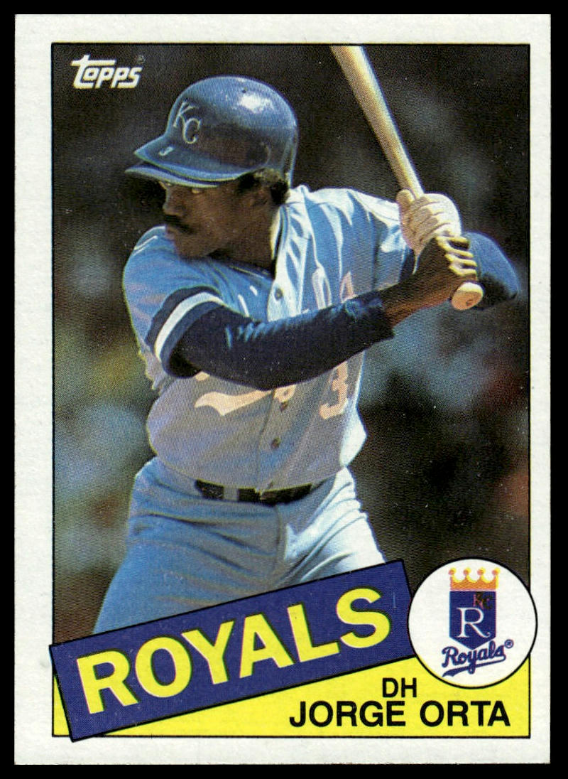 1985 Topps #164 Jorge Orta