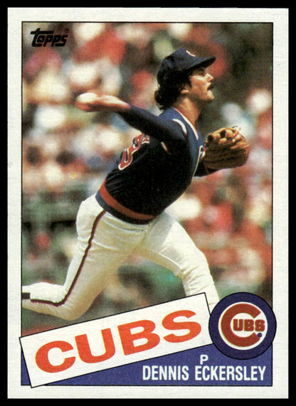 1985 Topps #163 Dennis Eckersley