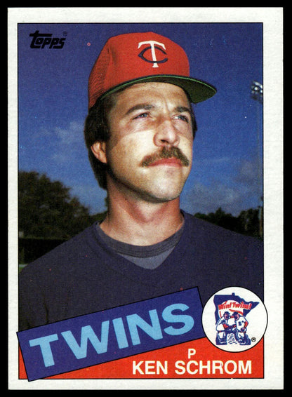 1985 Topps #161 Ken Schrom