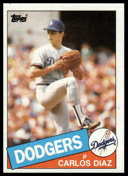 1985 Topps #159 Carlos Diaz