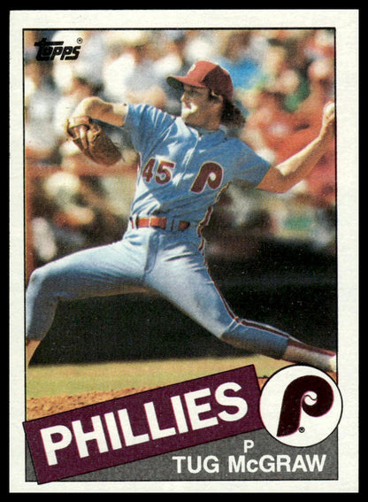 1985 Topps #157 Tug McGraw
