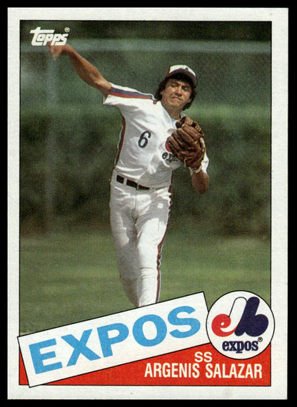 1985 Topps #154 Argenis Salazar
