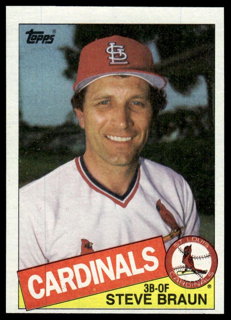 1985 Topps #152 Steve Braun